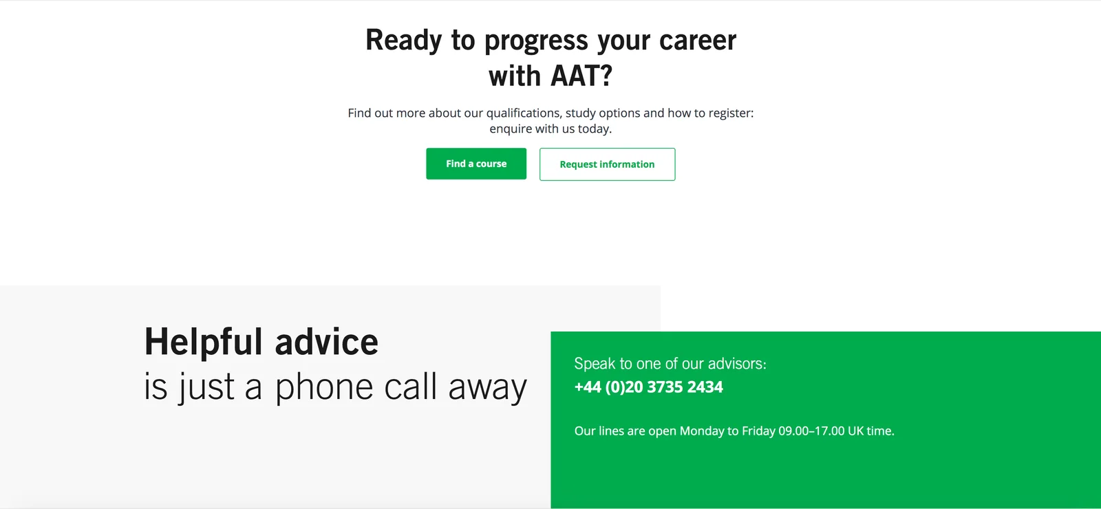 An AAT Fabric interface showing documented design patterns and examples.